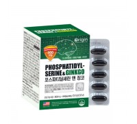 [오리진] 포스파티딜세린 앤 징코 (800mg*60캡슐)