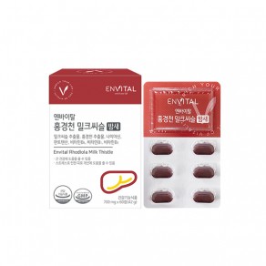 [엔바이탈] 홍경천밀크씨슬 밤새 (700mg*60정)