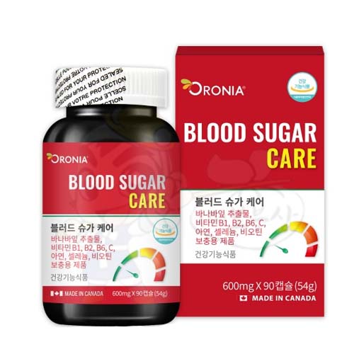 [오로니아] 블러드 슈가 케어 (600mg*90캡슐)