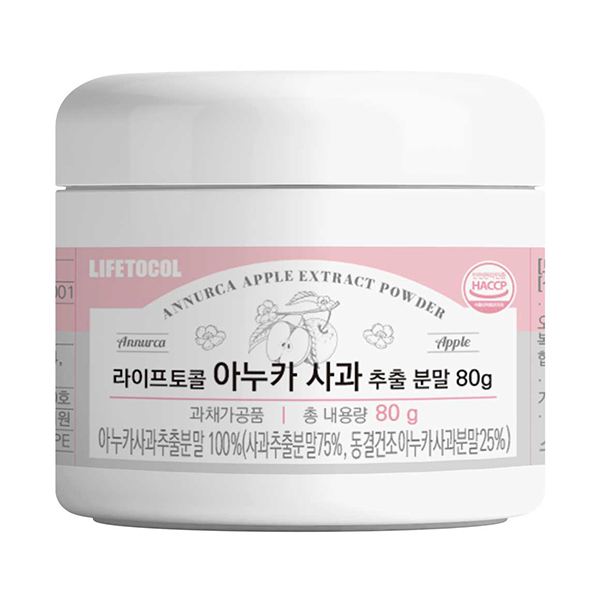 [라이프토콜] 아누카사과 추출 분말 (80g)