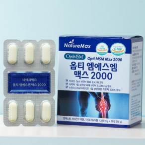 [네이처맥스] 옵티 엠에스엠 맥스 2000 (1,250mg*60정)