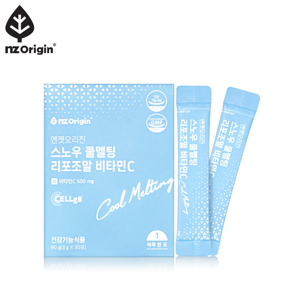 [NZ 오리진] 스노우 쿨멜팅 리포조말 비타민C (3g*30포)