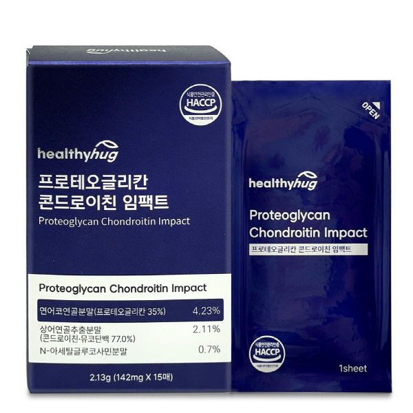 [헬씨허그] 프로테오글리칸 콘드로이친 임팩트 (142mg*15매)